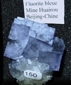 Alternative view of Fluorite cubes bleus Beijing