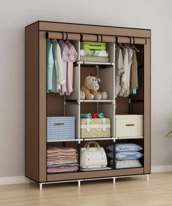 Alternative view of Armoire de Penderie en Tissu 3 Battants