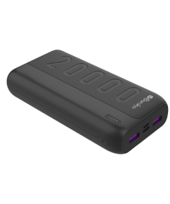 Alternative view of Power Bank 20000mAh Baraka BRK-PB43 Noir Avec 2 Entrées Type-C & Micro + 2 Sorties USB 1/2 & Type-C