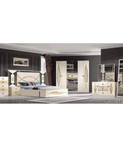 Chambre A Coucher 6191A Beige Doré