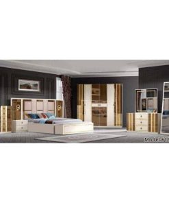 Chambre A coucher  6196A Beige Doré