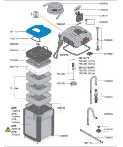 Eheim pièces détachées Professionel 4+ 350
