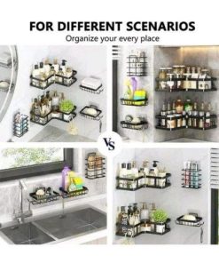 Alternative view of Étagère De Rangement Pour Salle De Bain 5pcs