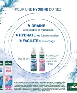 Alternative view of Humer Hygiène Du Nez 100% Eau De Mer Isotonique – Adulte – 150 ml
