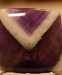 Améthyste chevron carré