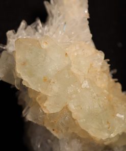 Fluorite octaèdre sur quartz Pérou
