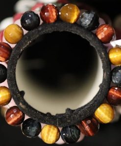 Bracelet Yeux de tigre facetés