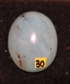 Opale bleue cabochon Pérou 1