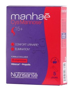Nutrisanté Manhaé Cys Mannose Confort Urinaire 10 Sticks