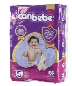 Canbebe Couches Bébé Taille 5 Junior (08 Pièces)