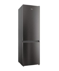 Réfrigérateur Haier combine 3 tiroirs gris noir 350L HRF390BS