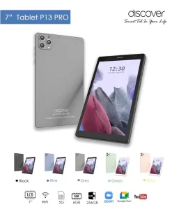 Alternative view of Tablette DISCOVER P13 Pro – 256Gb – Ram 6Gb – 7&Prime;
