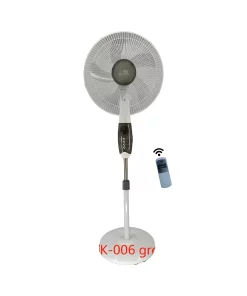 VENTILATEUR TIGERBROTHER 16 SUR PIED AVEC COMMANDE  BLANC FS40