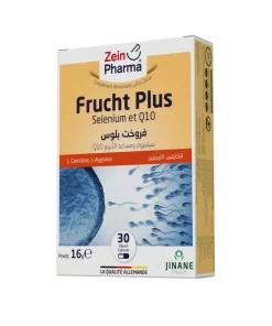 Zein Pharma Frucht Plus Sélénium & Q10 30 Capsules