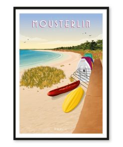 Affiche Pointe de Mousterlin Hortense
