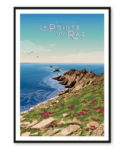 Affiche Pointe Du Raz Hortense