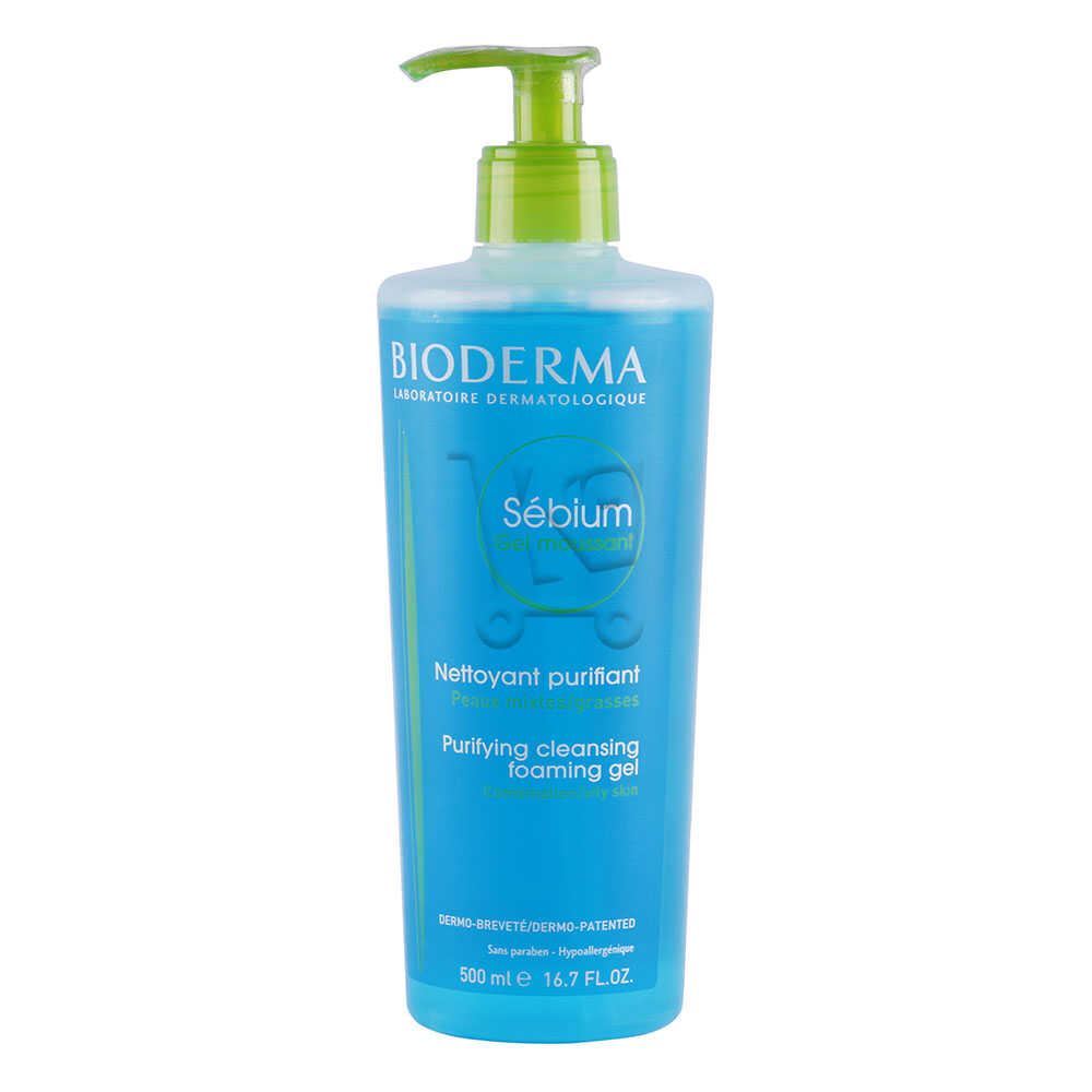 Bioderma Sébium Gel Moussant Nettoyant Purifiant 500 ml