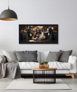 Alternative view of Cadre The Golgota Bar Alexandre Granger 76x153cm