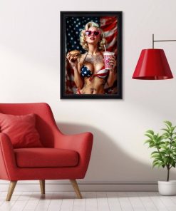 Alternative view of Cadre Alexandre Granger Made in America 93x133cm