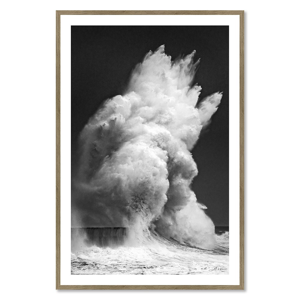 Cadre Lesconil Tempête Justine 62x92cm – Image 2