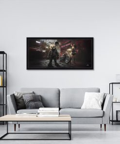 Alternative view of Déco Murale Souris Bikers Granger 93x193cm