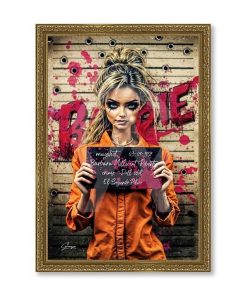 Tableau Alexandre Granger Doll Idol 49x69cm