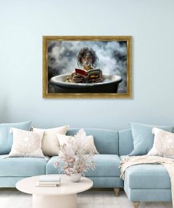 Alternative view of Tableau Wonder Bath Alexandre Granger 69x99cm