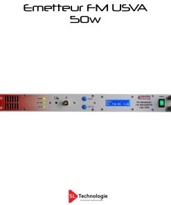 Emetteur FM 50w MPX ESVA50 Stéréo + RDS