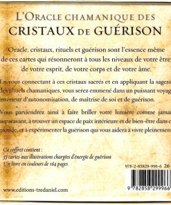 Alternative view of Oracle chamanique des cristaux de guérison (Coffret)