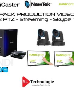 Pack TC Mini 4K + 2x PTZ-2 NewTek – Archive –