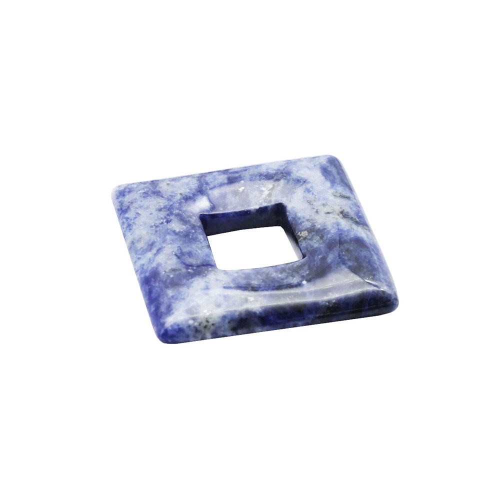 Pendentif Sodalite – PI Chinois ou Donut Petit carré – Image 2