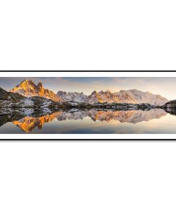 Alternative view of Cadre Paysage Alpes Chéserys 54x152cm