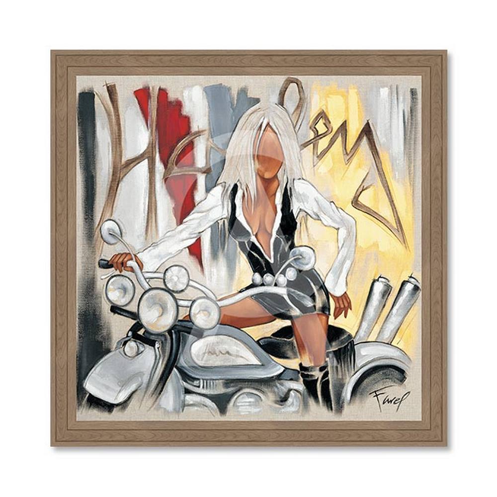 Cadre Harley Davidson Farel 71x71cm