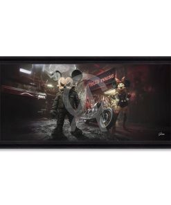 Déco Murale Souris Bikers Granger 93x193cm