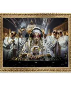 Tableau Sunday Night Live Fever A.Granger 69x89cm